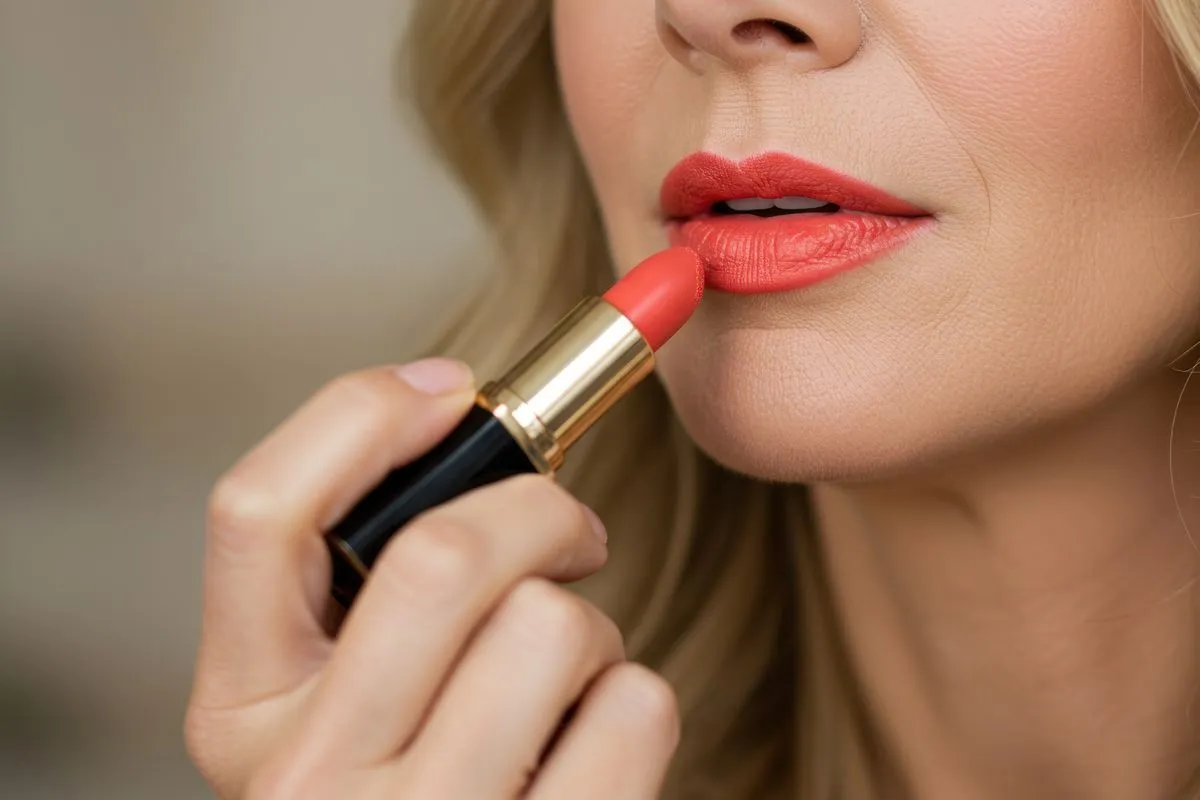 Wie Lippenstiftuntertöne das Zahnleuchten verändern